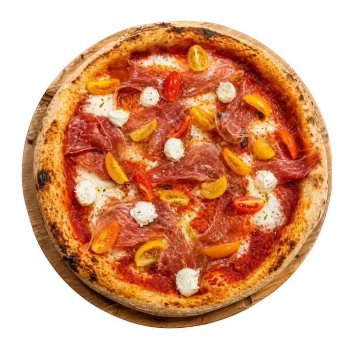 Pizza Bufalina con mozzarella di búfala DOP