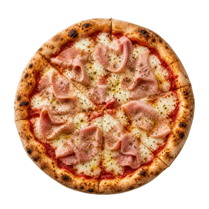 Pizza Prosciutto Luna con jamón cocido
