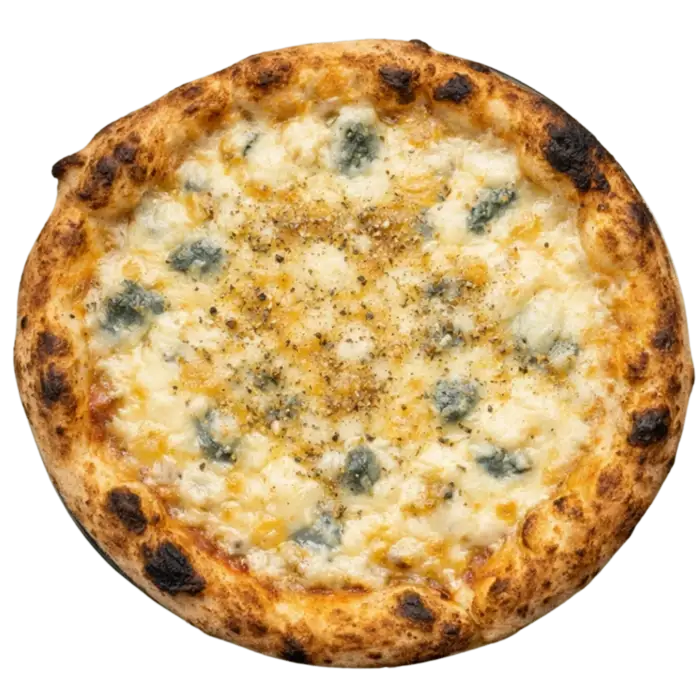 Pizza Quattro Formaggi cuatro quesos